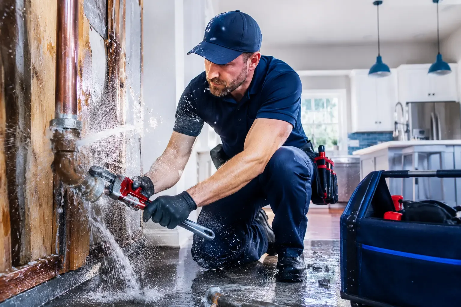 Local emergency pipe repair professionals in Troutman, NC